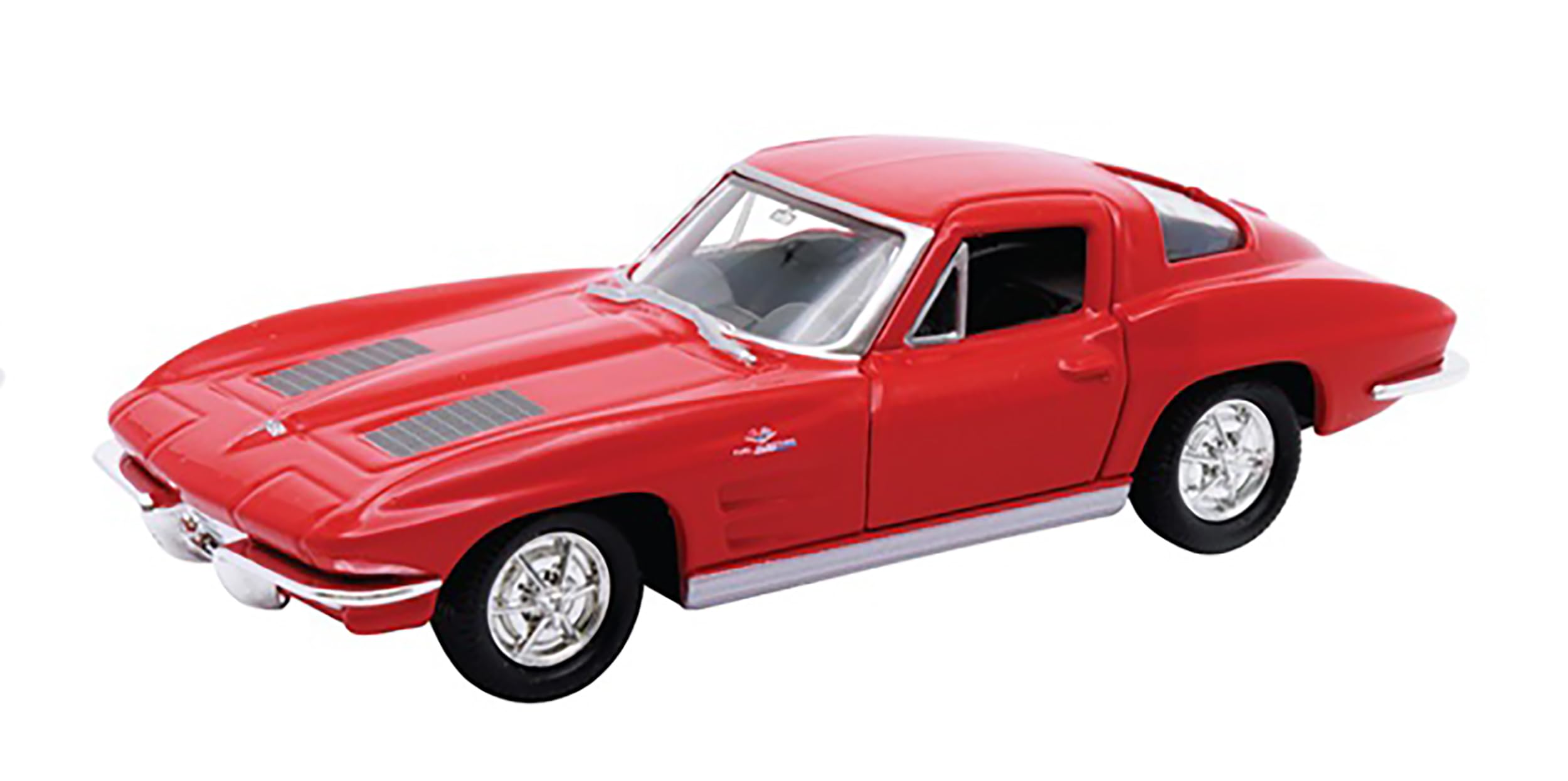 Toi-Toys Chevrolet Corvette 1963 Metal Model Car Model Car Toy Car 4 Variants 94 (Red)