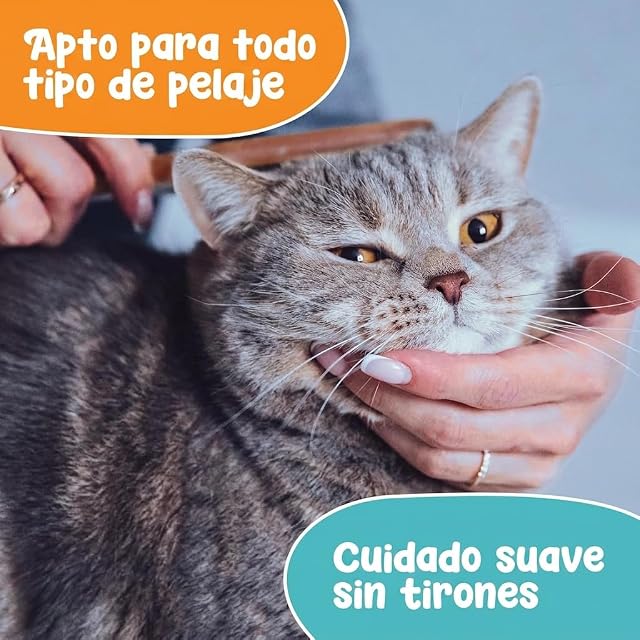 Foto 5 de 8 de HomePetWorld Cepillo de Masaje para Perros y Gatos, Manopla Suave de Goma