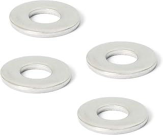 Increased Fire ワッシャー M6 外径15mm, 厚み1.5mm 4個入り ステンレス 大ワッシャー