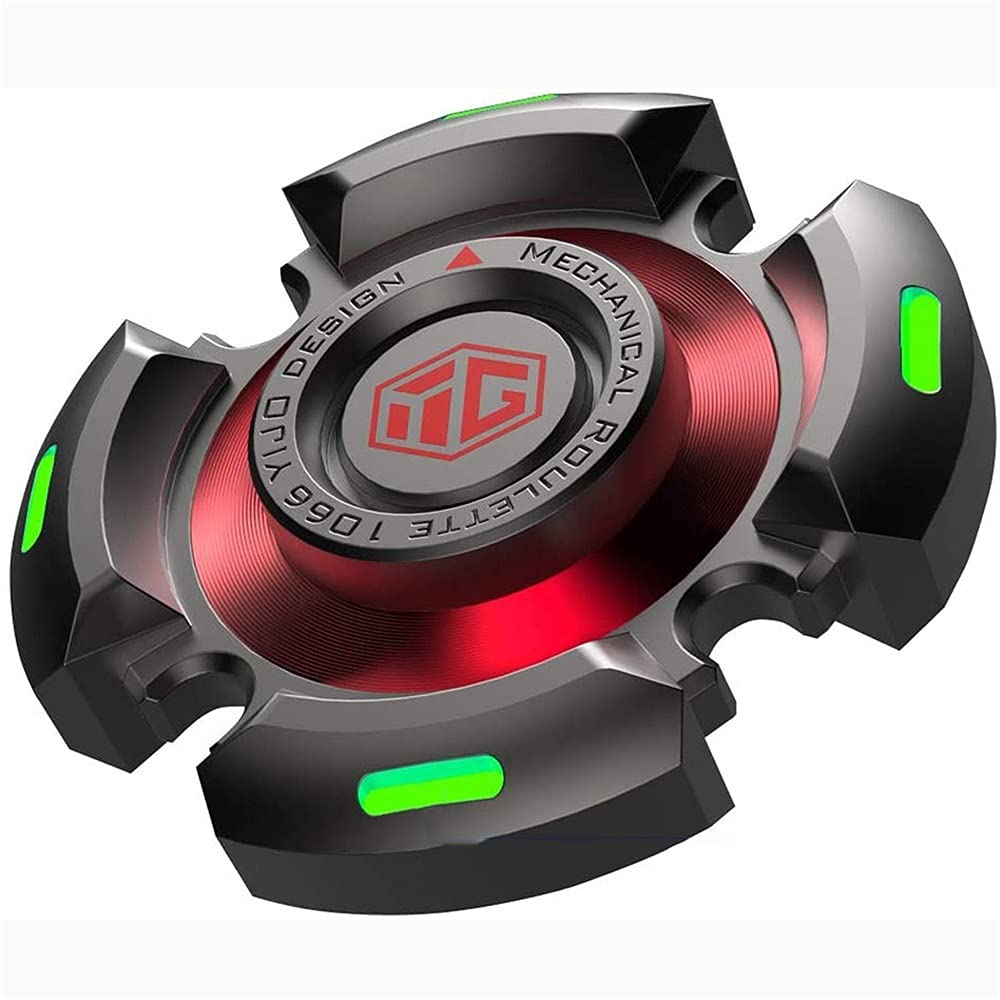 CLLOE Fidget Spinners Hand Spinner Toy Hand Spinner Glow in The Dark Spinning Toys Stress Anxiety ADHD Relief Fidgets Toy Metal Finger Hand Spinner Toys for Interactive Toys Kids Adult