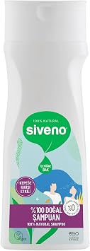 Siveno%100 Doğal Kepeğe Karşı Etkili Şampuan Günlük Bakım Yağlı Saçlar Çay Ağacı Keklik Üzümü Vegan 300 ml
