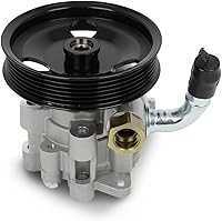 Vista 10 de SCITOO Bomba de dirección asistida, con polea, 2007-2012 para Dodge Caliber, 2007-2017 para Jeep Compass, 2007-2017 para Jeep Patriot, reemplazo #