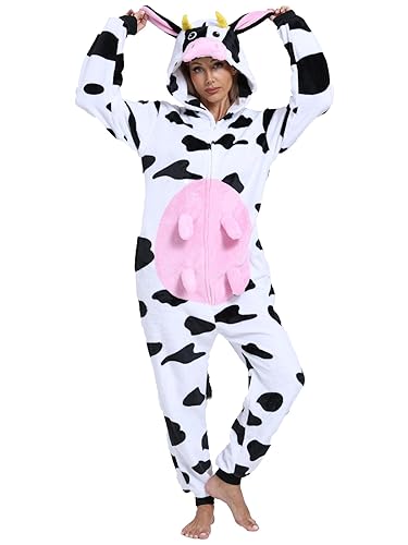 Adult Onesie Pajamas Animal One Piece Costume Halloween Cosplay for