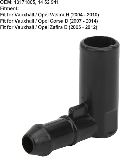 Miniatura 4 de Piezas de automóvil del conector 13171805 de la manguera de la lavadora del parabrisas cabidas para Vastra HCorsa DZafira B