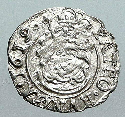 1619 HU 1619 KB HUNGARY King Matyas Matthias II Madonna C Denier Good ...