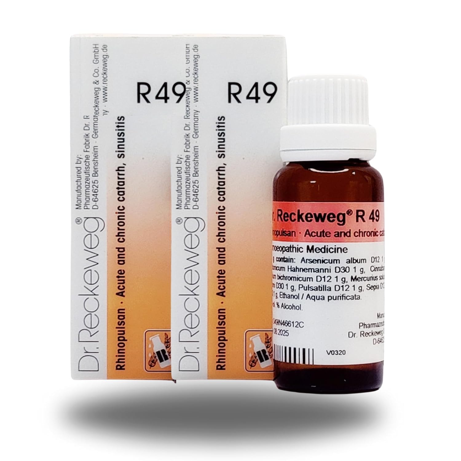 JUNSU R49 Dr Reckeweg R 49 Sinus Drop (22ml) (1)