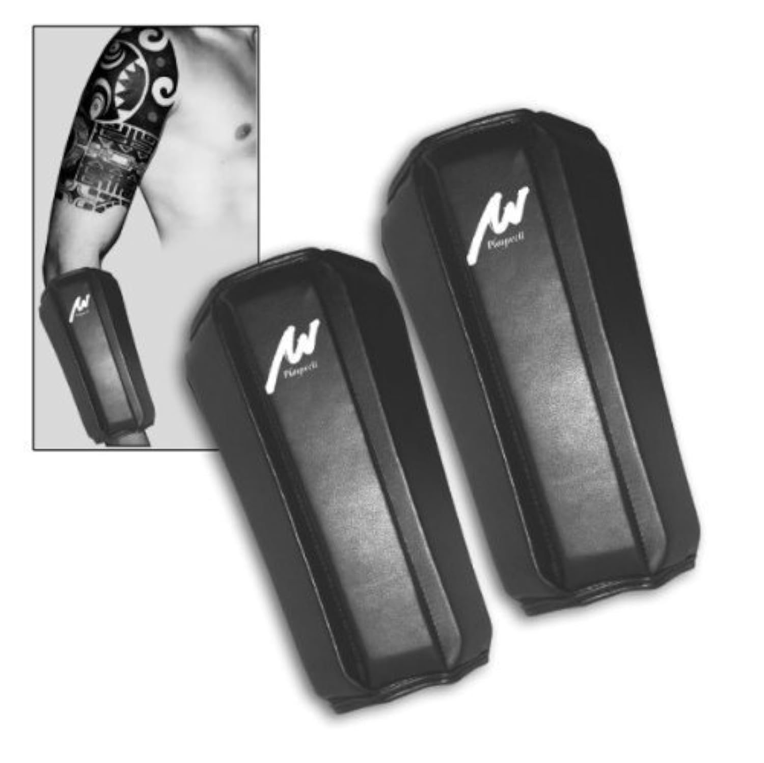 Protège-avant-bras Arts Martiaux Playwell - Paire Ultra Légère | Protection 360° Krav Maga