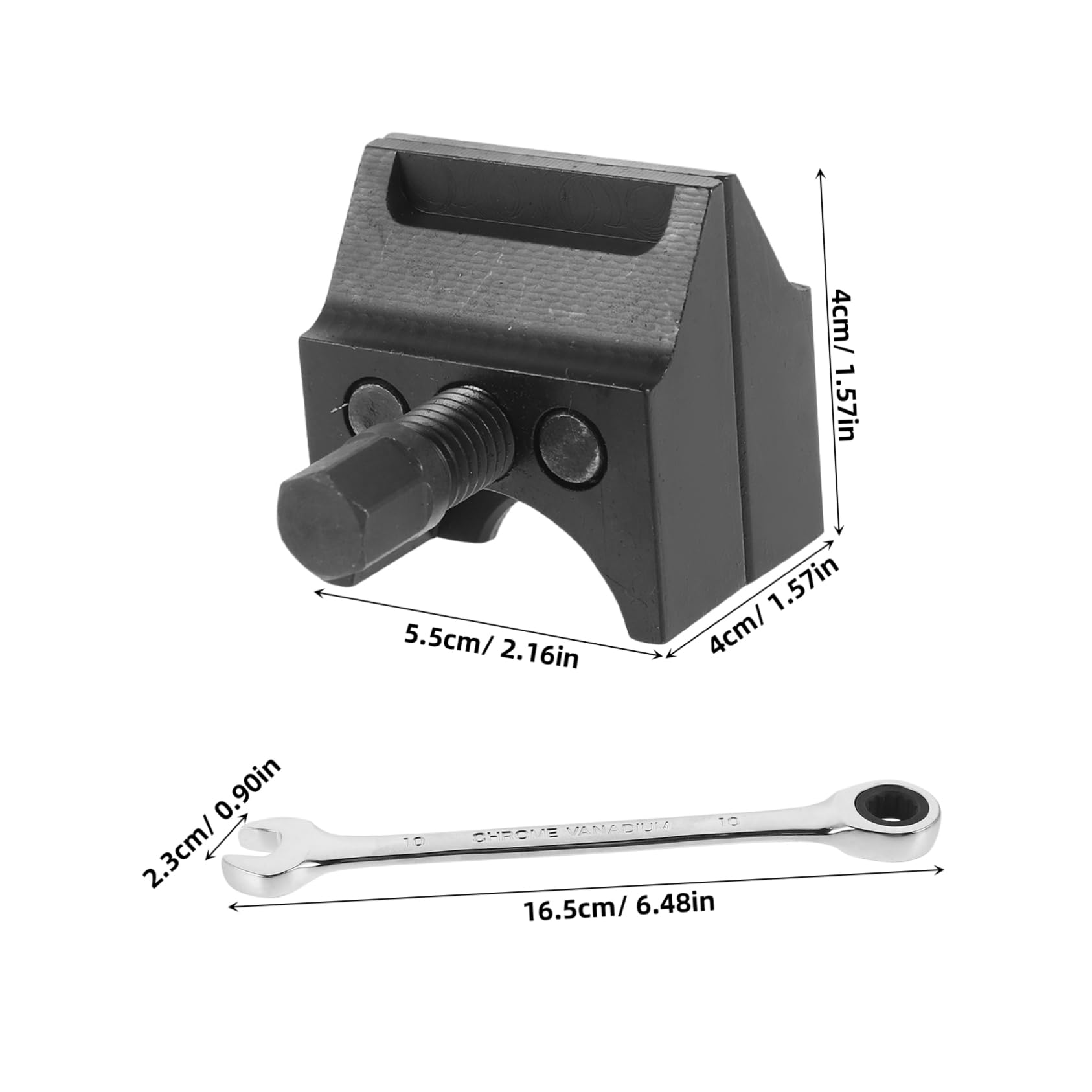 GRIRIW Double-Ended Splitter Tool Universal Car Spreader Steel Construction Easy Adjustment