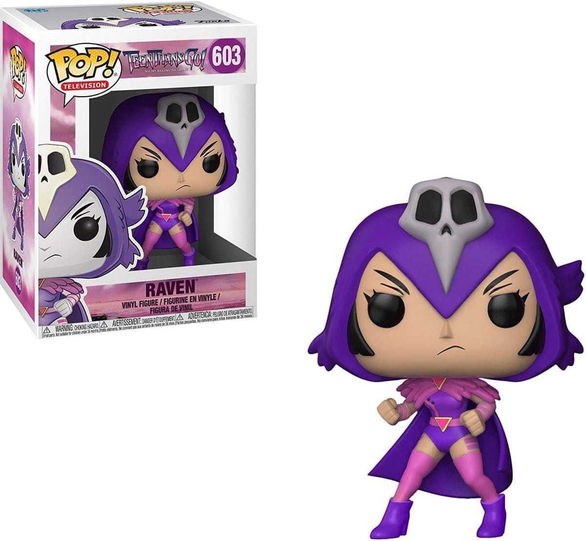 Funko POP TV: Teen Titans GO! The Night Begins to Shine - Raven Collectible Figure