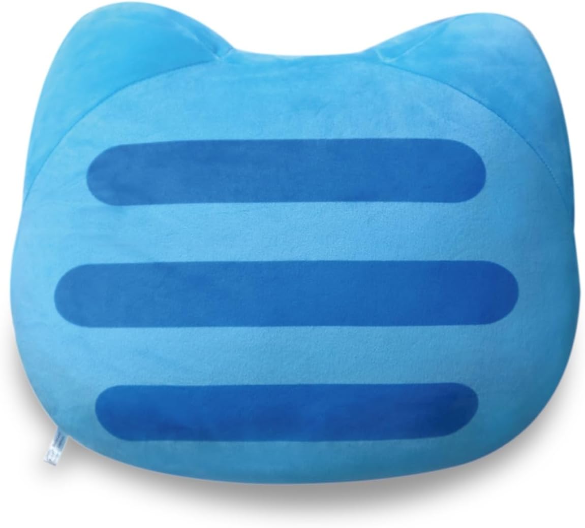 Plush Pillow 13.8", Official Licensed Medium Ultra Soft Stuffed Animal, Marshmallow-Soft Comfy Cuddle Toy, Emotional Support Healing Plushie, Trending Huggable Travel Buddy