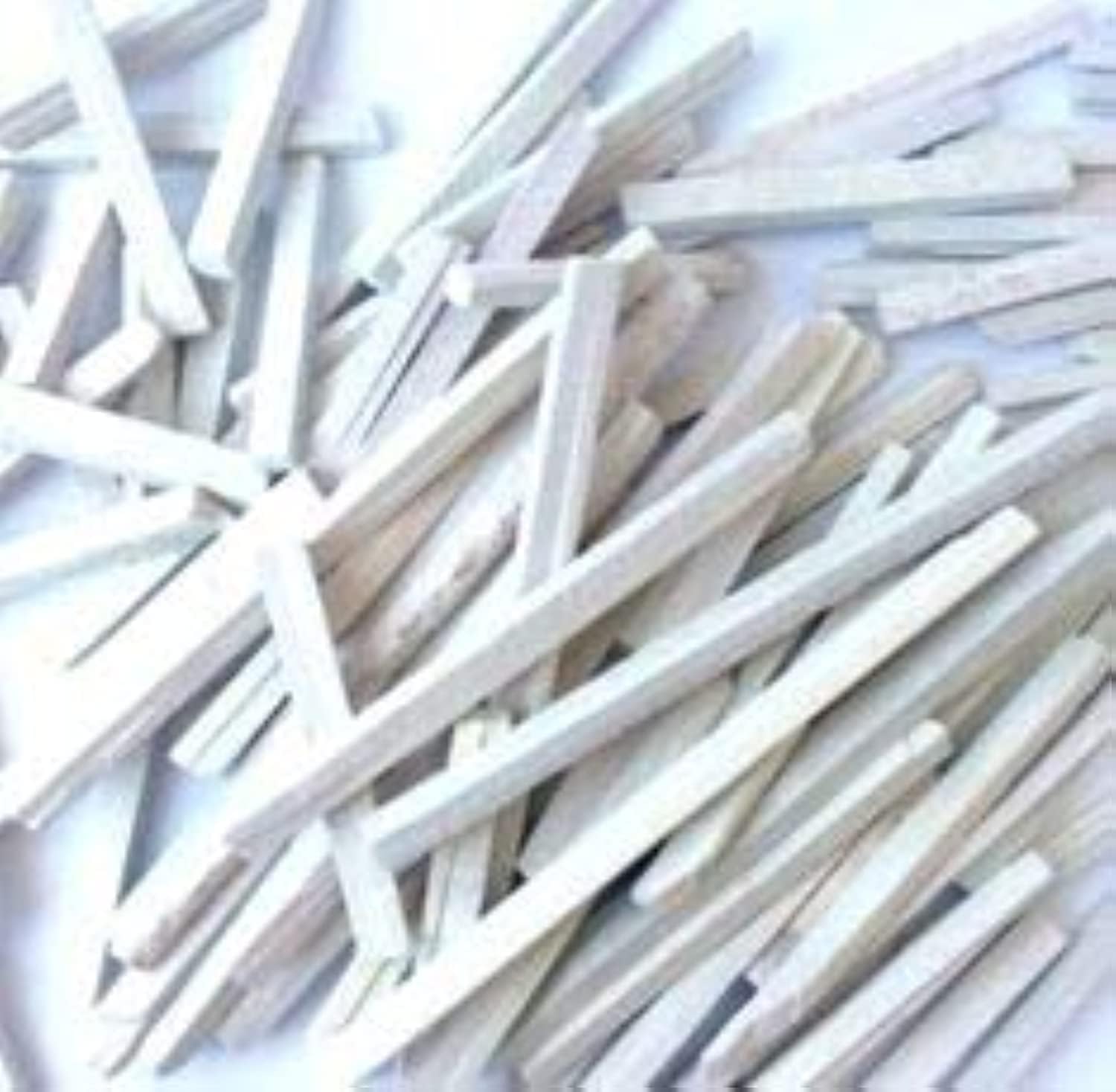 Seven Chakra Tree 50 Pieces White Slate Pencils – Natural Stone-Cut Chalk Pencils for Writing, Drawing, Crafting, and School Use