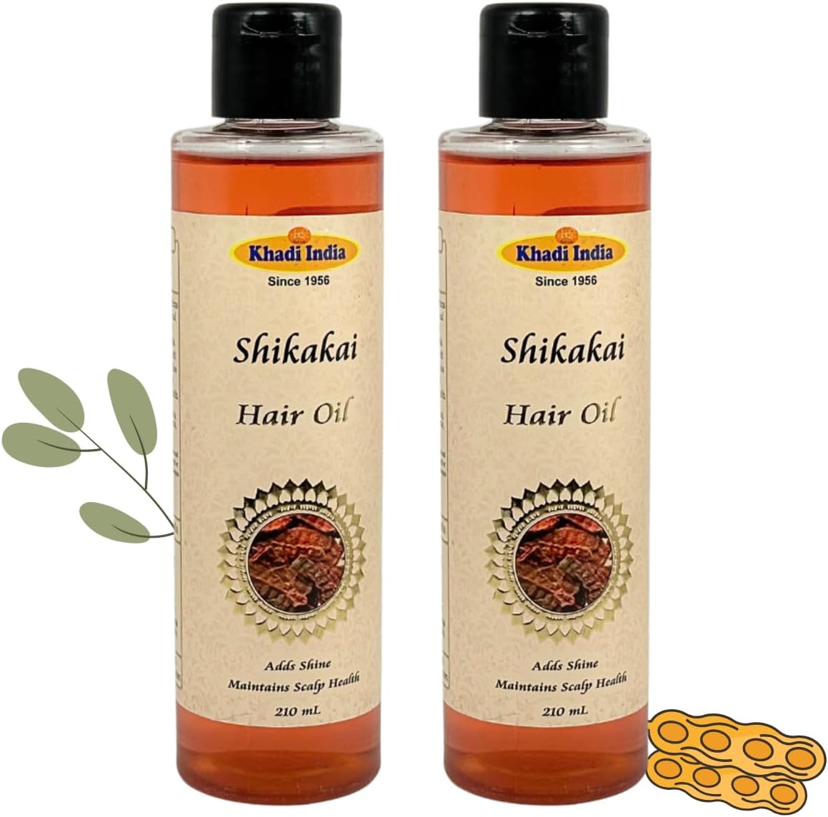 Shikakai Hair Oil: Natural Cleansing and Nourishment (Set of 2)