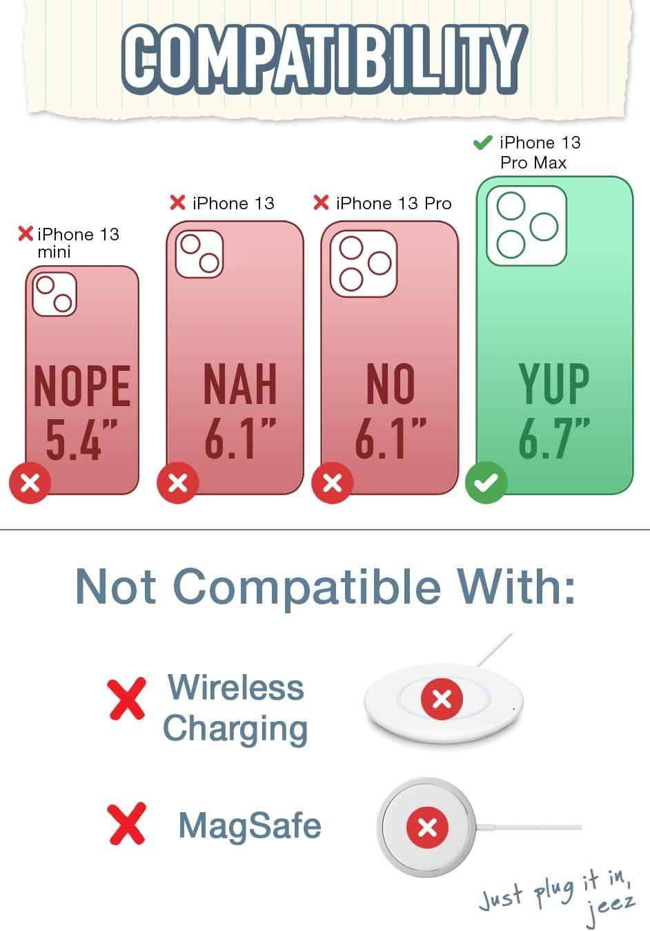 Smartish - Pink - iPhone 13 Pro Max Wallet Case - Wallet Slayer Vol 1 [Slim + Protective] Credit Card Holder - Fits iPhone 13 Pro Max