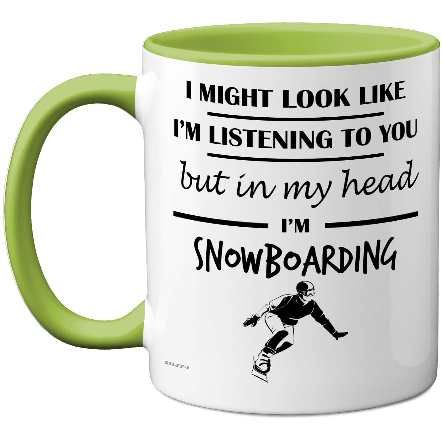 Stuff4 Snowboarding, in My Head Mug