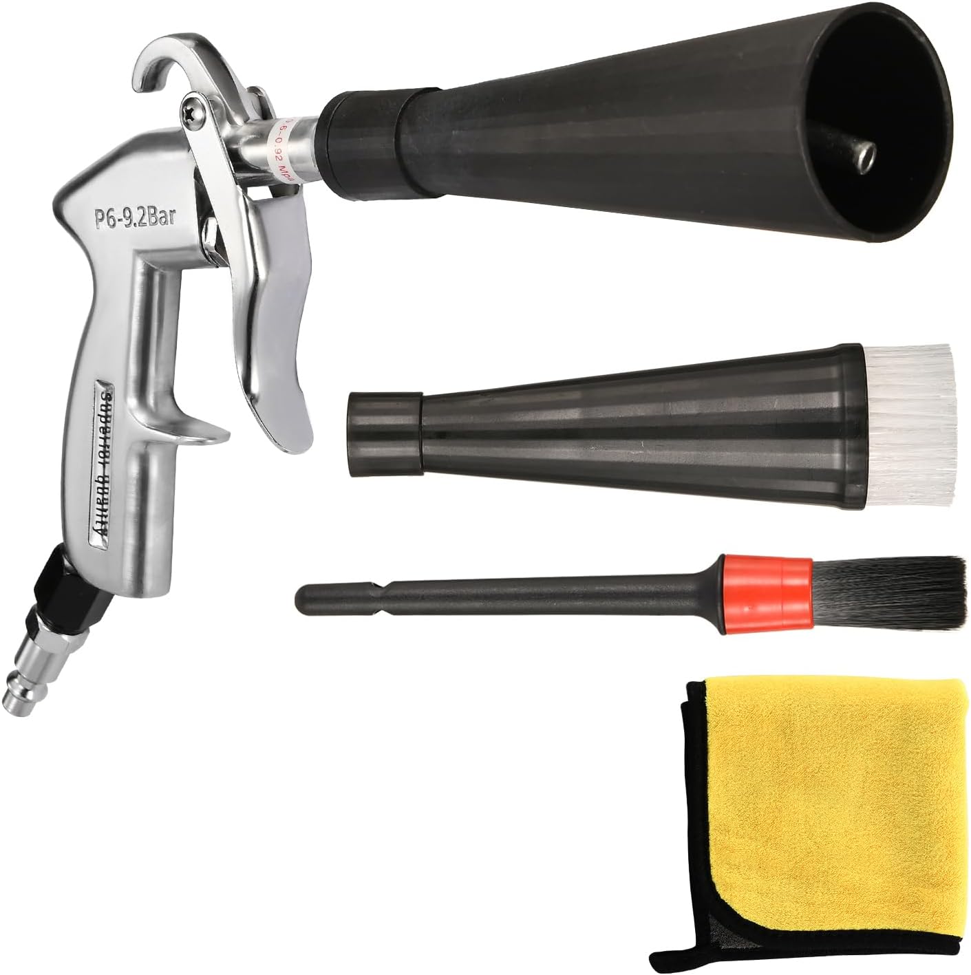 Air Blower Gun Interior Car Detailing Tools for Car Dry Cleaning with Nozzle and Dusting Brush (HCL-15-1)