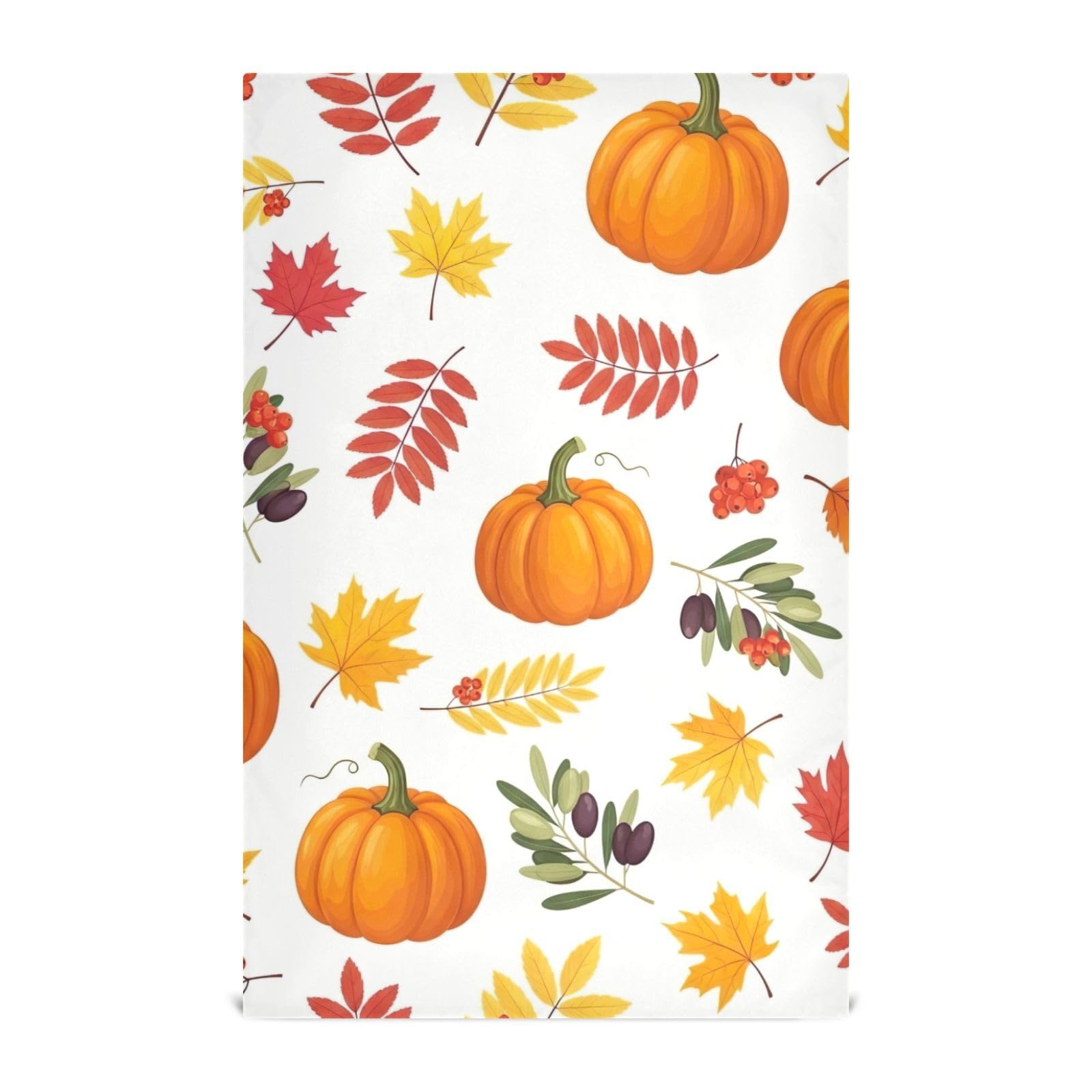 Serviettes de cuisine citrouilles GAIREG pour une décoration de table automnale chaleureuse