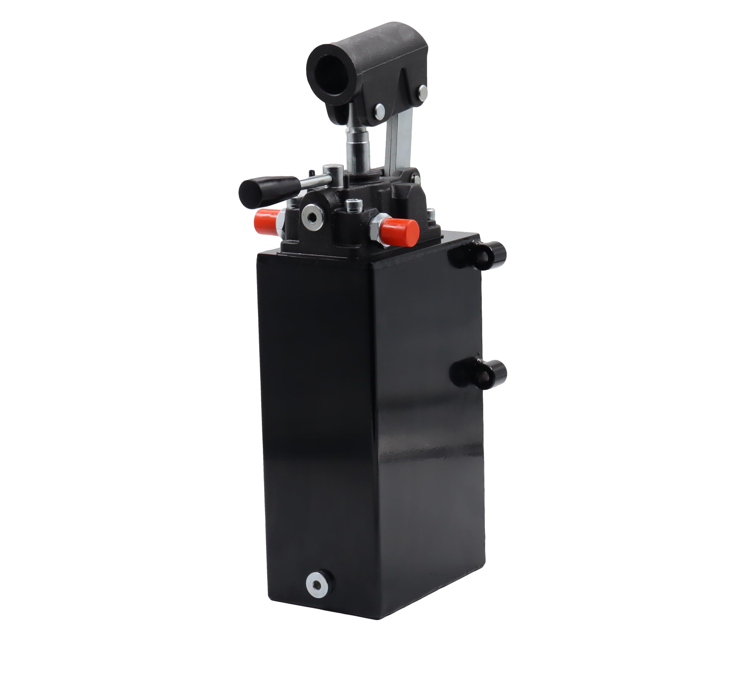 Pompe idrauliche a mano a doppia azione 12-25 - 45 cc, serbatoio olio 1-35 lt. (D.W. 45 ccm serbatoio 3 l)