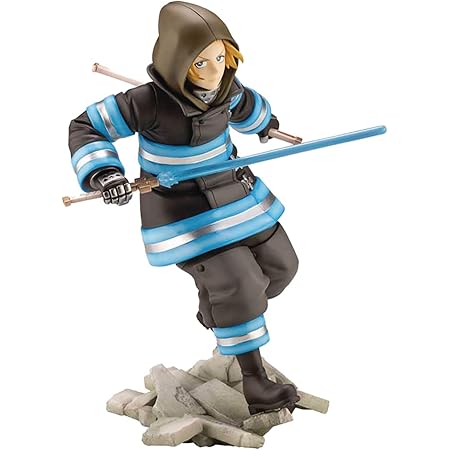 Amazon Com Kotobukiya Artfx J Fire Force Tamaki Kotatsu 1 8 Scale Pvc Figure Statue Toys Games