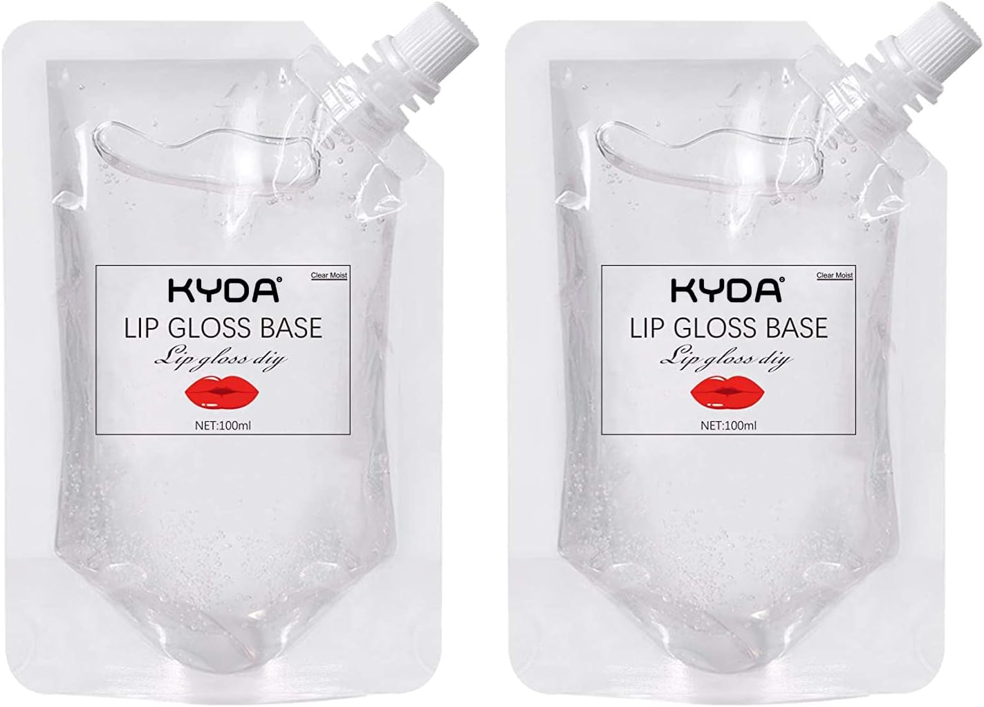 KYDA 200ML Moisturize Lip Gloss Base,Material Lip Makeup Primers, Non-Stick Lipstick Primer Lip Gloss Base for DIY Handmade Lip Balms Lip Gloss-200g