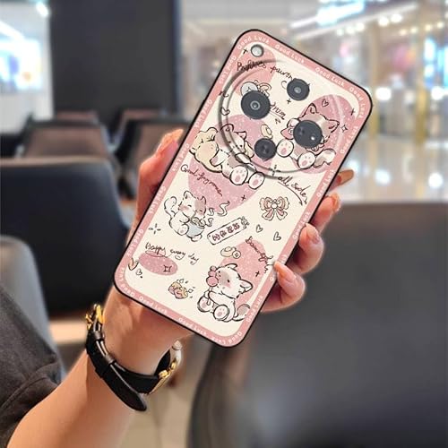 Phone Case Compatible with ZTE Nubia P9 Pro 5G/Optus X Pro 2 5G, Graffiti Anti-dust Shockproof Phone Pouch Anti-knock Soft case 