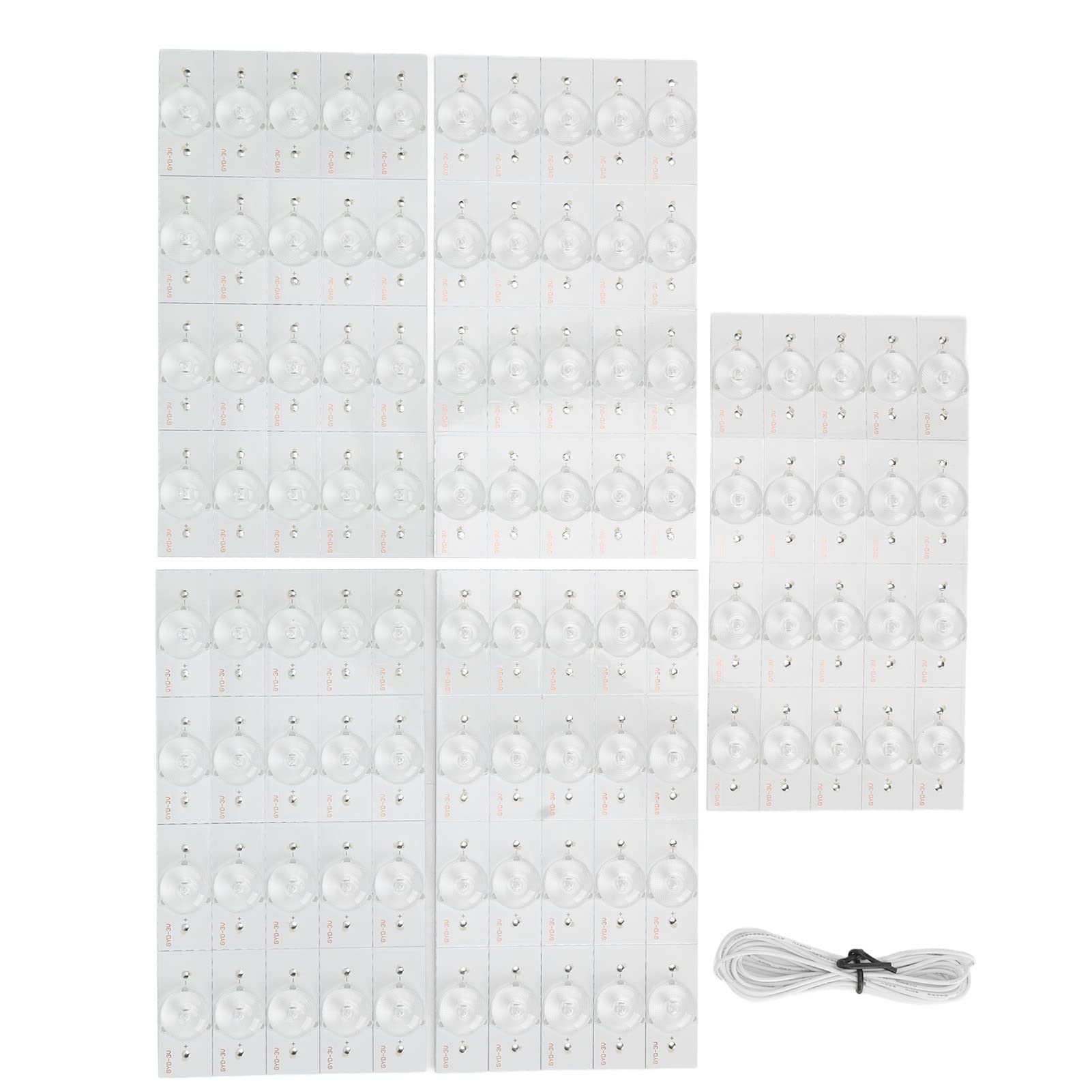 Kit di riparazione retroilluminazione strisce LED da 100 pezzi SMD perline lampada 3V TV ottica
