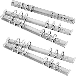 TEHAUX 5 Peças Fichário Bloco De Notas Pente De Ligação Planejador De Espinhos De Encadernação Mecanismo De Notebook Planejadores De Espinhos Pentes A5 Mecanismo De Anel Pente De Ligação