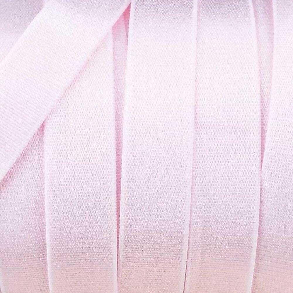 15mm Satin Elastic Soft Feel Lingerie Bra Strap 13 Colours BUY 1 2 4 Metres 902D, 74 Baby Pink, 2 Metres
