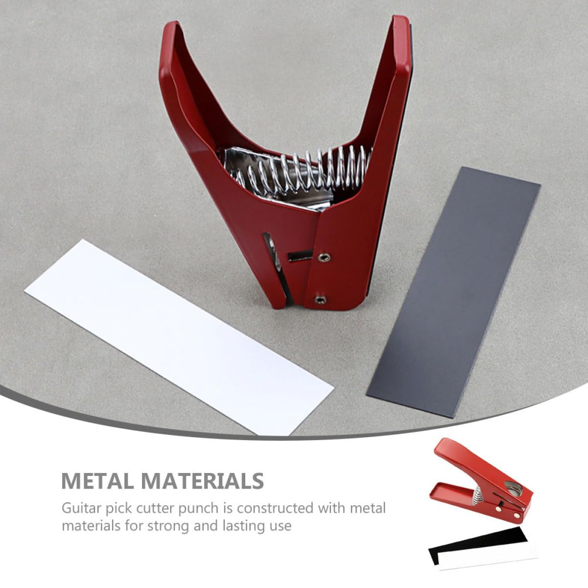 SUPVOX Guitar Pick Punch Cutter Strumento Per Realizzare Plettri Personalizzati Facile Usare Design Strumento Per Musicisti e Iniziali