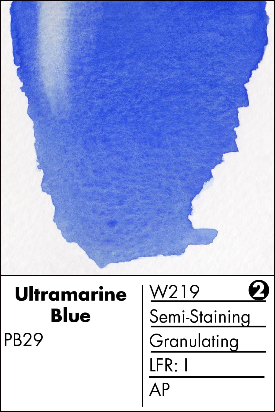 Grumbacher Finest Watercolor Paint, 14 ml/0.47 oz, Ultramarine Blue