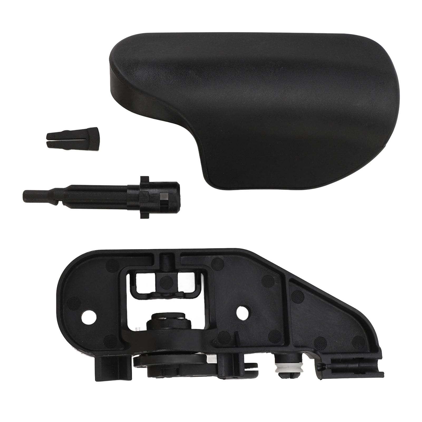 aqxreight Poignée de Libération de Verrouillage du Capot OEM, Facile à Utiliser Résistant aux Fissures avec Référence OEM 8J1823633C, 8J1823533C, Conception Ergonomique pour TT, TTRS