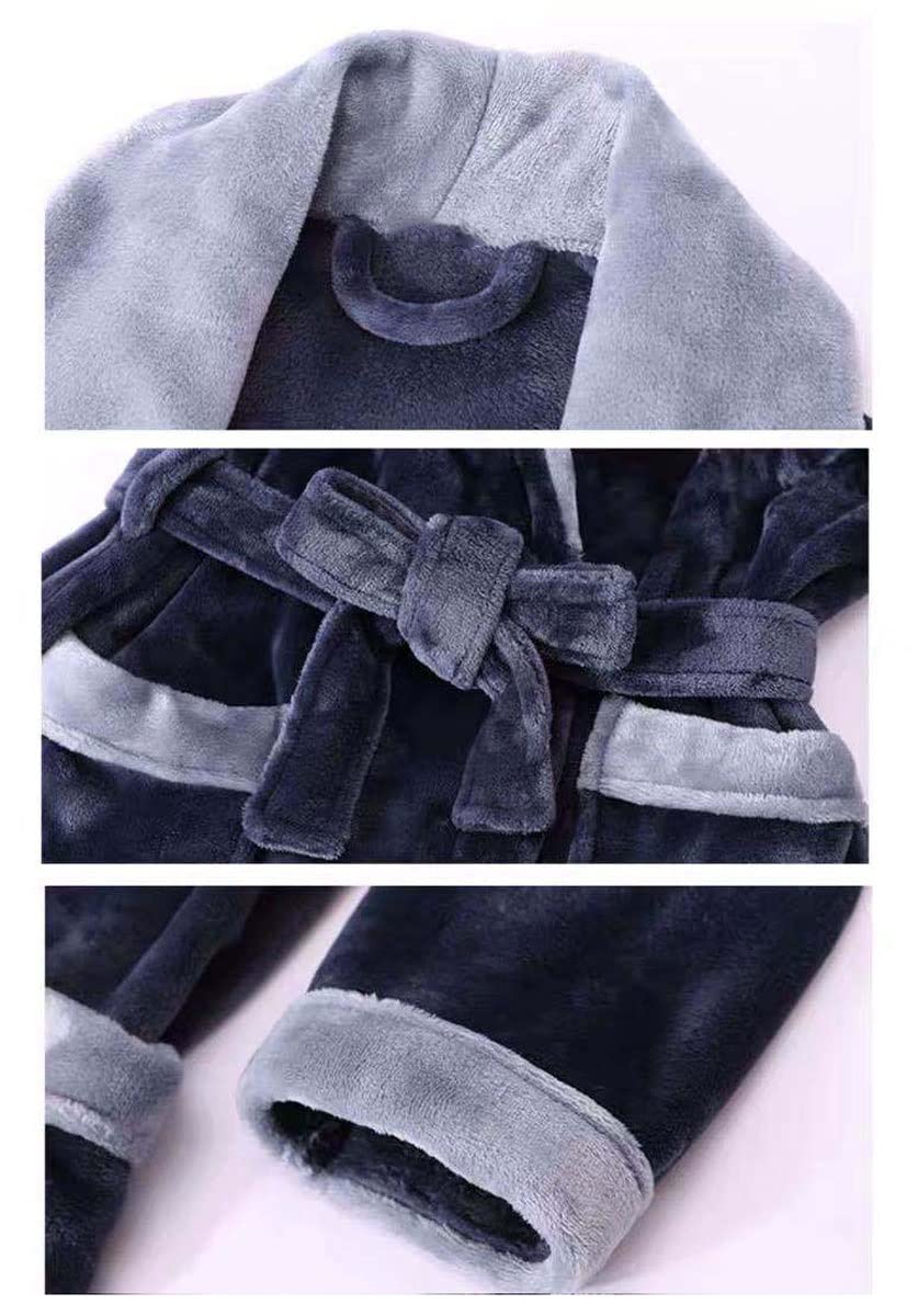 Abiti da asporto da Donna e da Uomo, Accappatoio Scialle, soffice da Bagno Leggero in Pile, Inverno Caldo Kimono Accappatoio (Color : Man 1, Size : L)