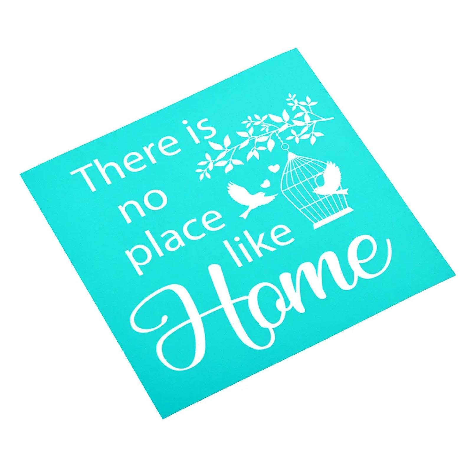 MANGOUSONG Screen Printing Kit,21x21cm There Home Silk Screen Stencils Reusable Silkscreen Print Kit for Printing Handbag Decoration Template ?Seal Tool