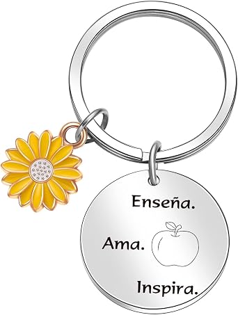 Teacher Keyring Teacher Gifts For Women Gifts For Teacher Gifts First Day Of School Keychain
