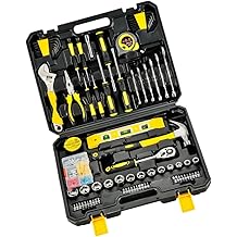 108Pcs Household Hand Tool Set Home Hardware Maintenance Woodworking Tool