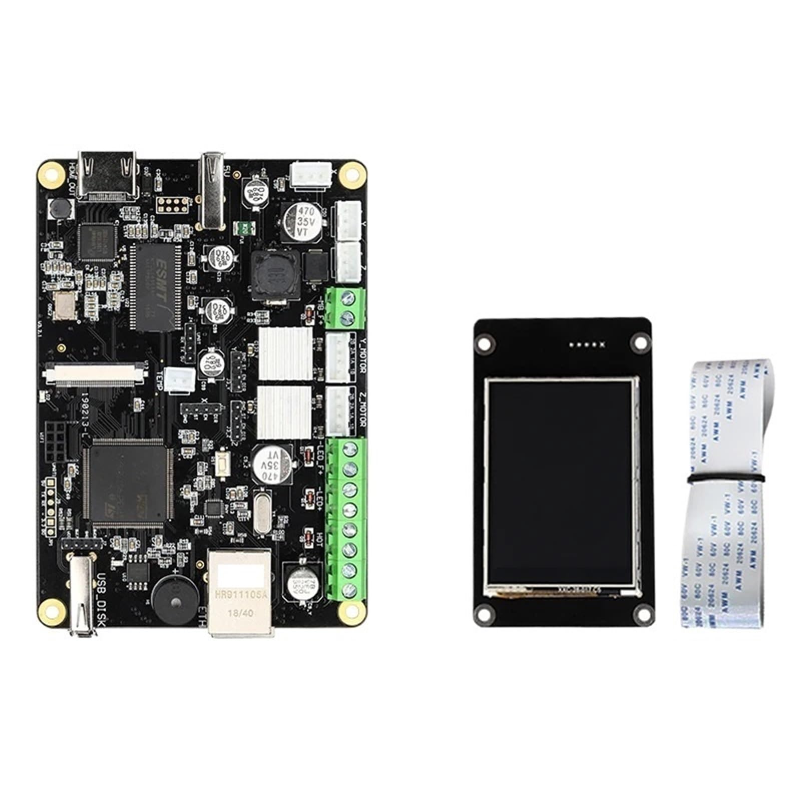 Kompatibel mit ChiTu L HDMI H1 32Bit Mainboard-Controller for 4K LCD Resin 3D-Drucker(3.5 inch,13.3 4k firmware)