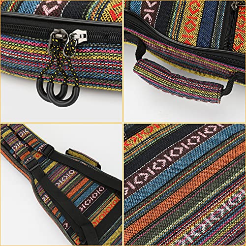 Augot Housse pour Ukulélé Etui Ukulélé Sac Ukulélé Rembourré avec Sangle Réglable 60 x 24 x 6cm - Les Beatles, Paul McCartney, John Lennon, RIngo Starr, George Harrison Augot Housse pour Ukulélé Etui Ukulélé Sac Ukulélé Rembourré avec Sangle Réglable 60 x 24 x 6cm – Image 3