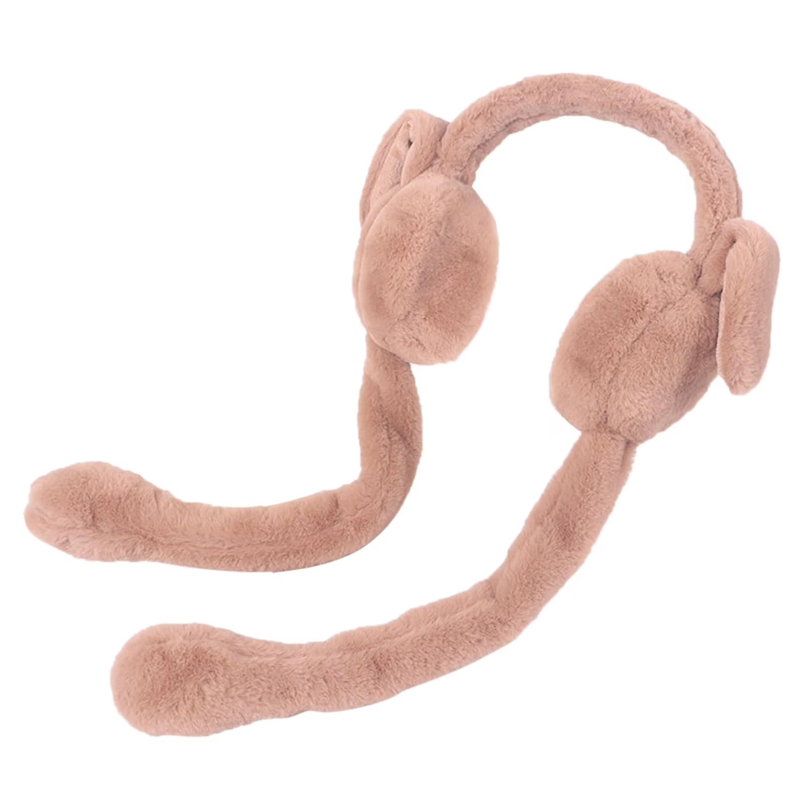 One Size Cute Bunny Earmuff Winter Headphone for Kids & Women Rabbit Ear Moving Earmuffs with Jumping Bunny Ears & Sound | Cute, Warm & Fun Winter Ear Muffs (Unisex)-image-20