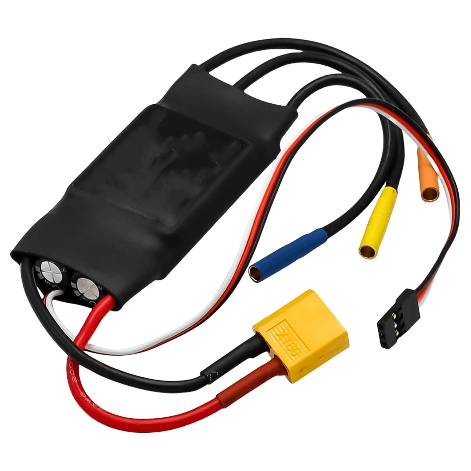 Controller Elettronico ESC Senza Spazzole 60A 2-6S RC Con Connettori BEC XT60 5V / 7A Accessorio Modello Modificato Sostituzione Cingolati Camion ESC RC
