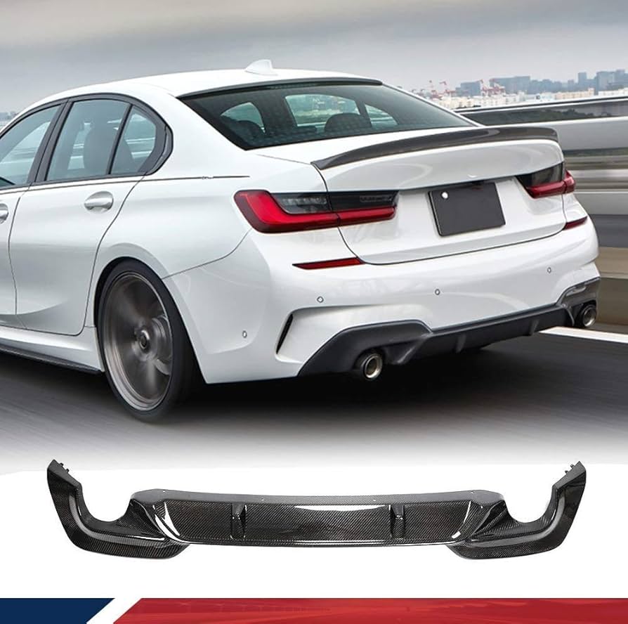 Amazon | カーボン製 リアリップ リアディフューザーfor BMW G20 M Amazon | カーボン製 リアリップ リアディフューザーfor BMW G20 M