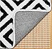 Gorilla Grip Original Area Rug Gripper Pad (6x9), Made in USA, for Hard Floors, Pads Available in Many Sizes, Provides Protection and Cushion for Area Rugs and Floors