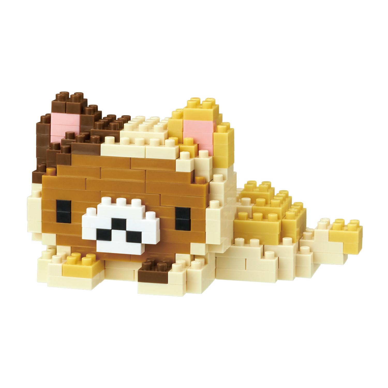 nanoblock - Rilakkuma - Rilakkuma Motto-Nonbiri-Neko Character Collection Series