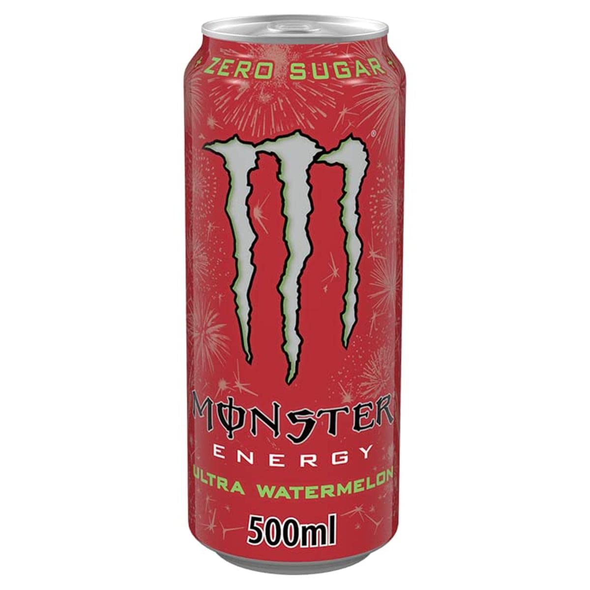 Monster Energy® Ultra Watermelon Carbonated Energy Drink LCarnitine