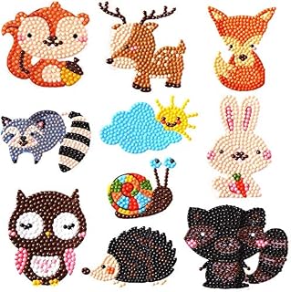 UIUIX 5D DIY Diamond Painting Kits for Kids, Diamond Kits Paint by Numbers