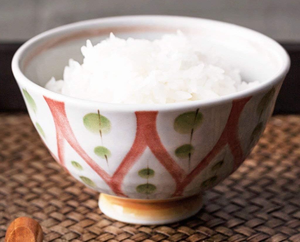 Ceramic Bowl, Household Tableware Rice Bowl High Porcelain Bowl，#1