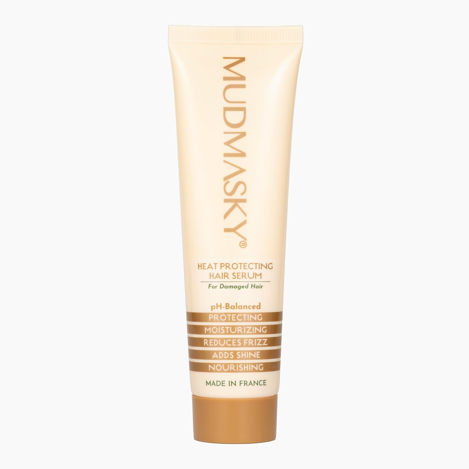 MUDMASKY Heat Protecting Hair Serum: Provides protection up to 450°F – N-E-W – AS SEEN IN IPSY :-