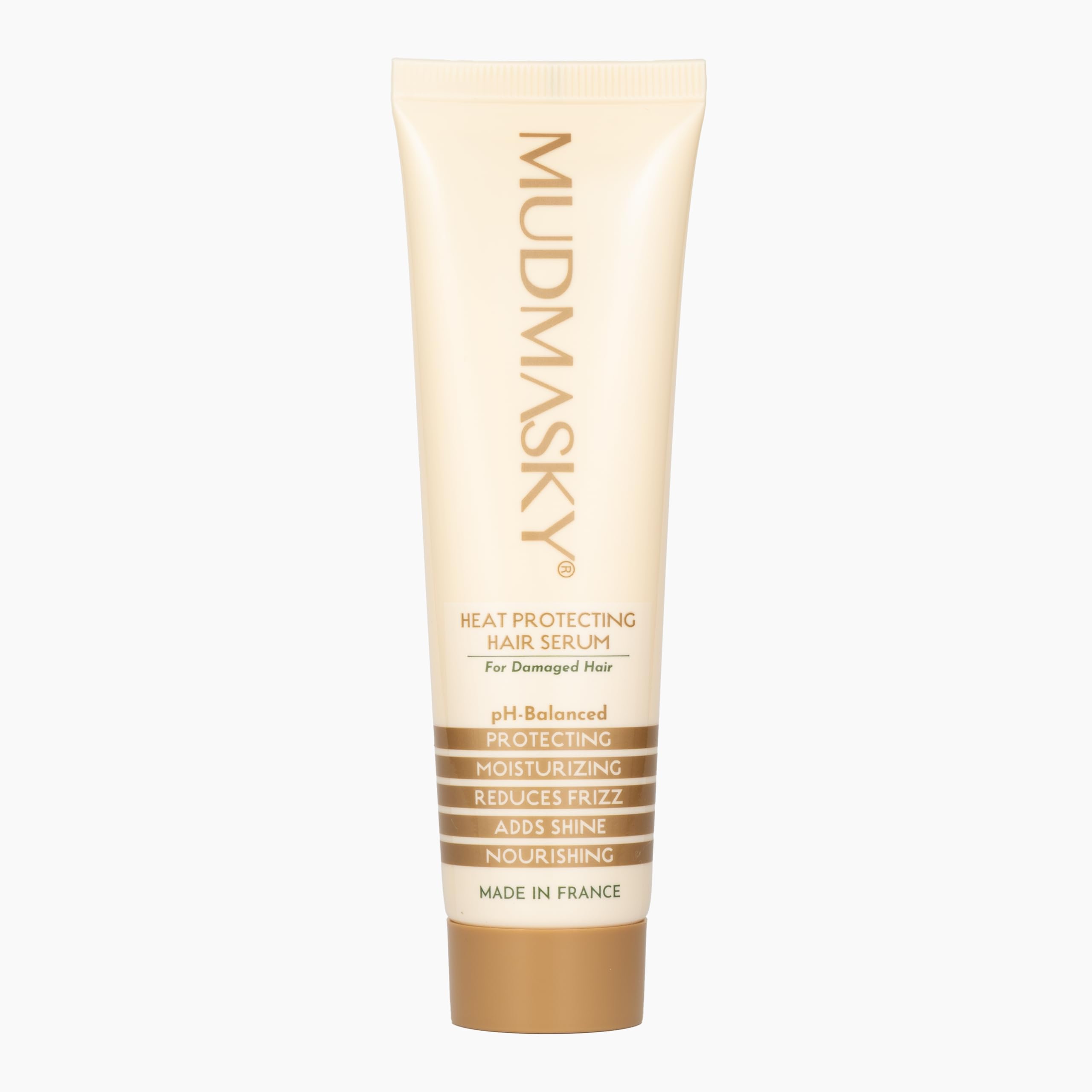 MUDMASKY Heat Protecting Hair Serum: Provides protecting against harmful UV rays and heat styling tools - AS SEEN IN IPSY :-