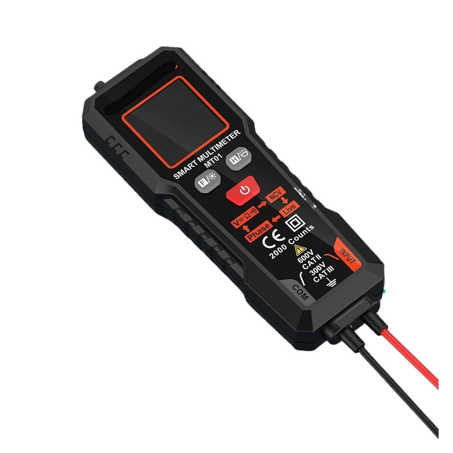 MT01 Multimeter Digital 2000 Count 600V AC/DC