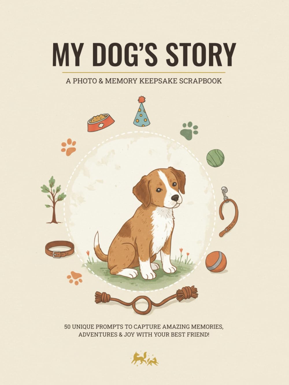 MY Dog´s Story: A photo & memory keepsake scrapbook      Hardcover – September 9, 2025
