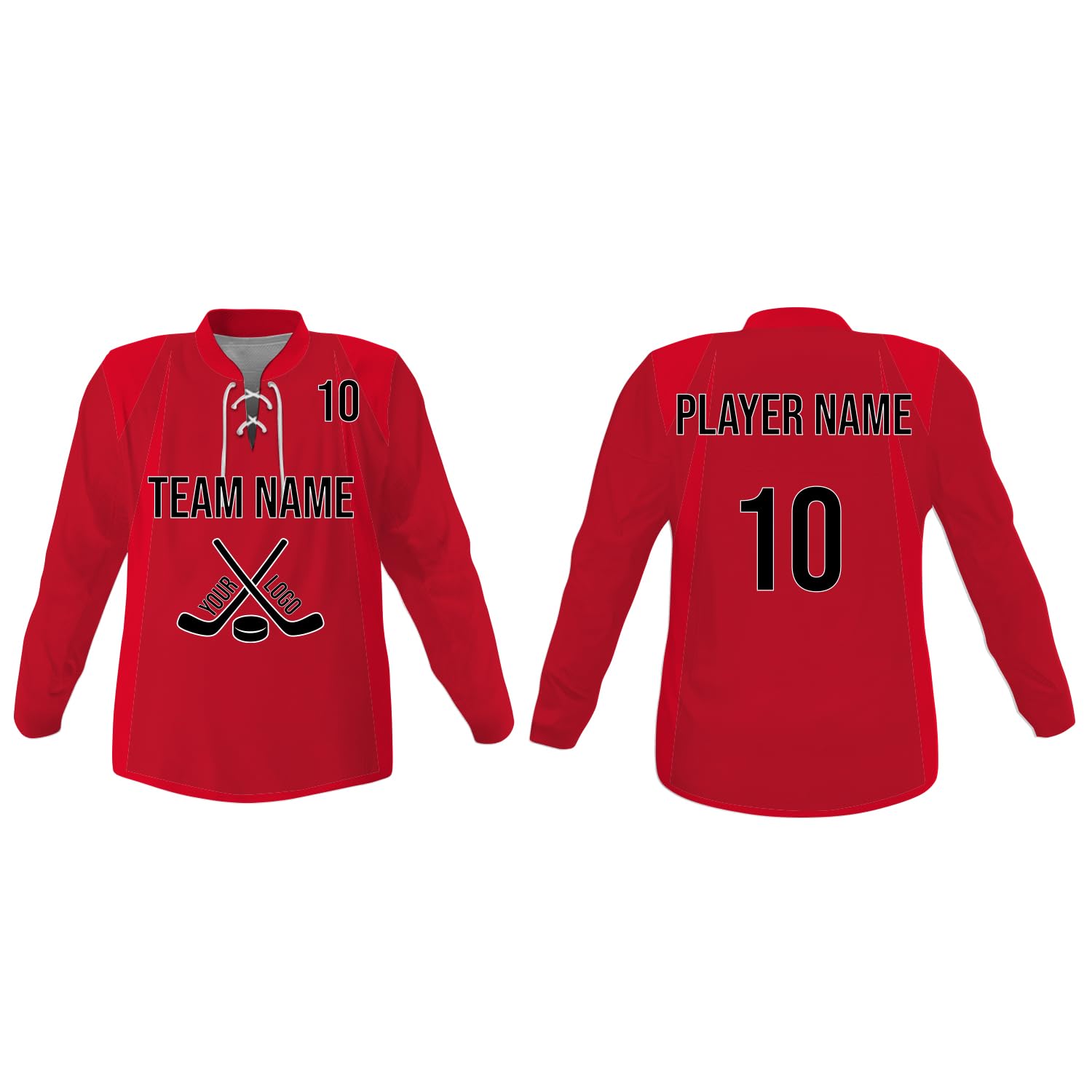SGS Sports Gear Custom Hockey Jersey, Personalized Reversible or Standard Design with Name &amp; Number, Hockey Jersey