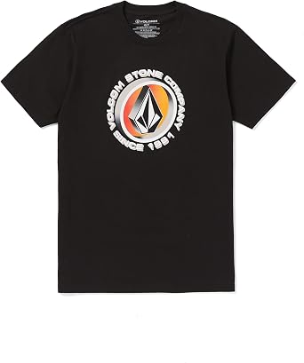 Volcom Mens Graphic Logo Short Sleeve T-Shirt Cotton Crewneck Everyday Tee